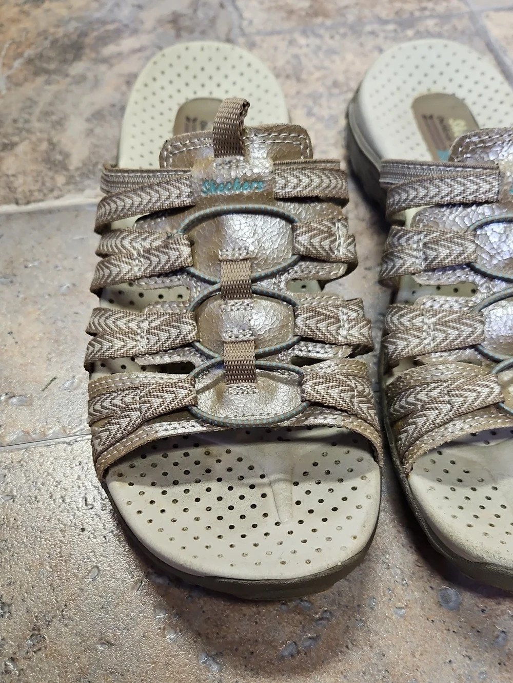 Skechers Reggae Repetition Sandal Size 10